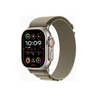 Apple Watch Ultra 2 - titanium - smart watch with Alpine Loop - olive - 64