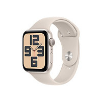 Apple Watch SE (GPS) 2nd generation - starlight aluminum - smart watch with
