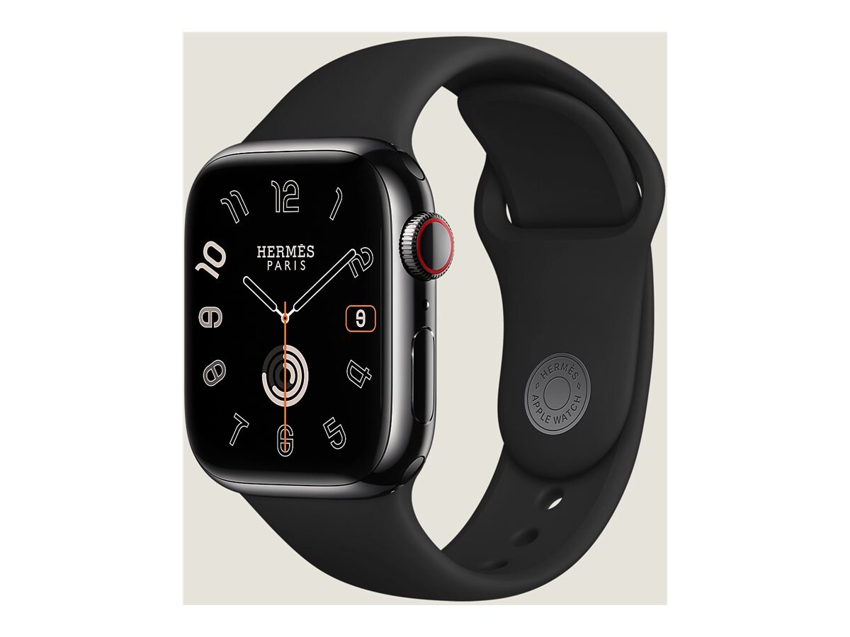 Apple Watch Hermès Series 9 (GPS + Cellular) - space black stainless steel