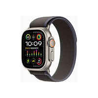 Apple Watch Ultra 2 - titane - montre intelligente avec Boucle Trail - bleu/noir - 64 Go