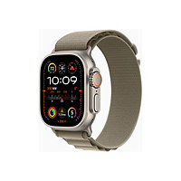 Apple Watch Ultra 2 - titane - montre intelligente avec Boucle Alpine - olive - 64 Go