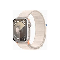 Apple Watch Series 9 (GPS) - starlight aluminum - smart watch with sport lo