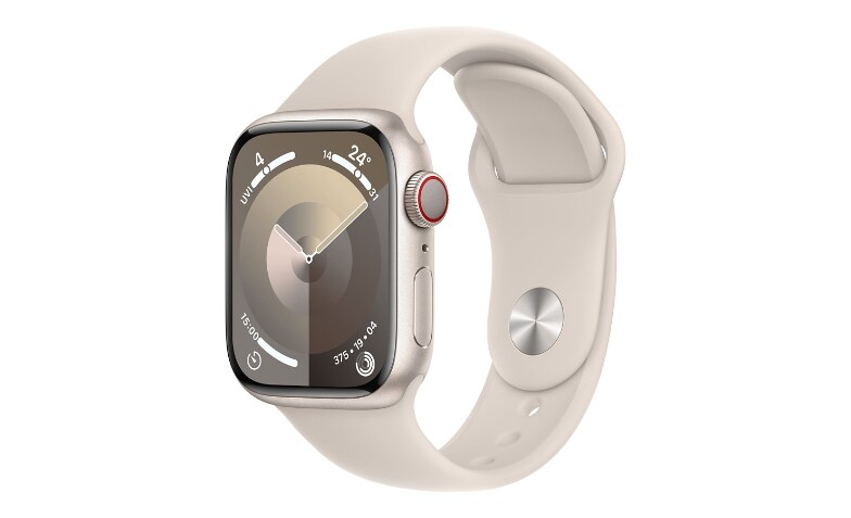 Apple Watch Series 9 (GPS + Cellular) - starlight aluminum - smart