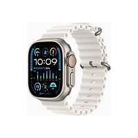 Apple Watch Ultra 2 - titanium - smart watch with Ocean band - white - 64 G