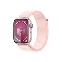 Apple Watch Series 9 (GPS + Cellular) - pink aluminum - smart watch with sp