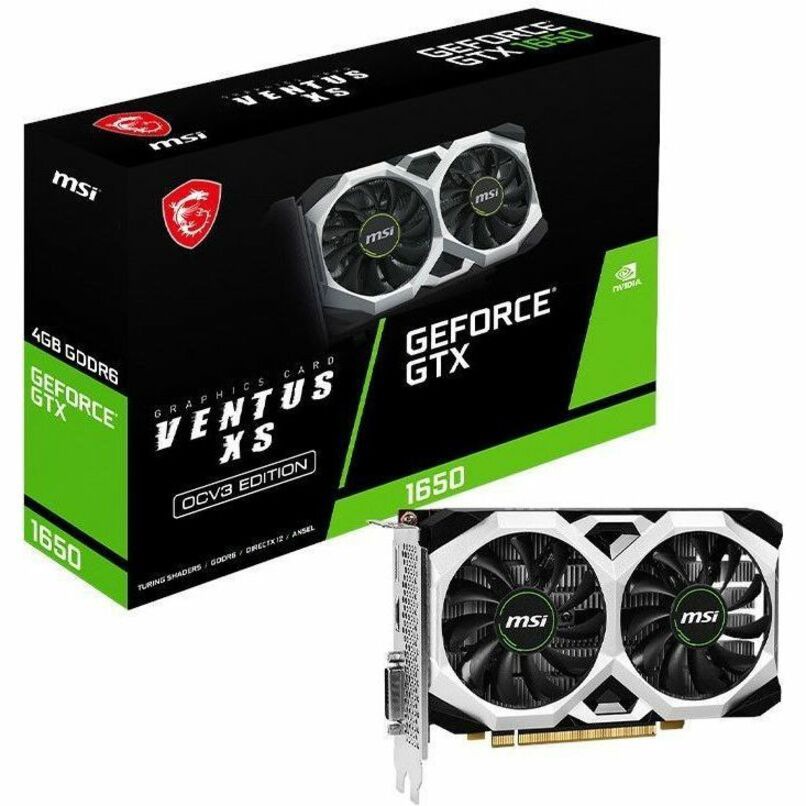 Thumbnail 7 of 7 for MSI NVIDIA GeForce GTX 1650 Graphic Card - 4 GB GDDR6
