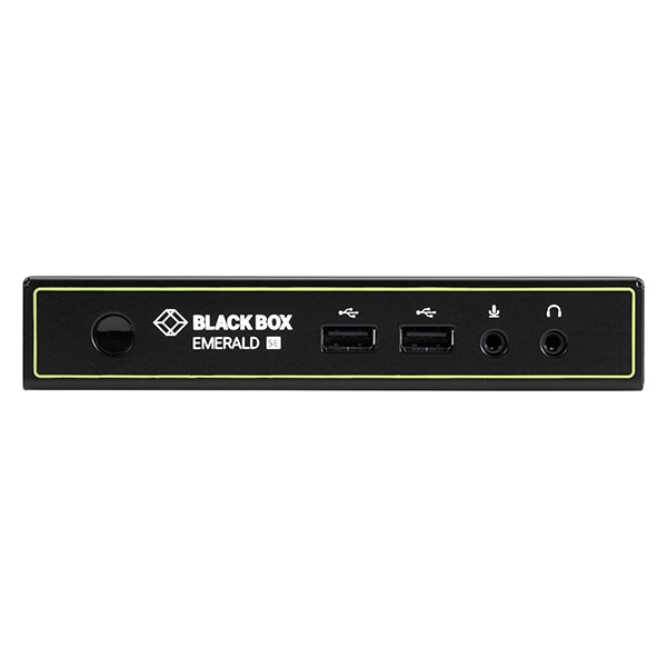 Black Box Emerald Dual Head 2K DisplayPort KVM Over IP Receiver