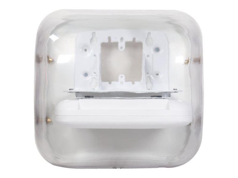 AccelTex Solutions Universal AP L Bracket Wall Mount with Cover - network device mounting bracket