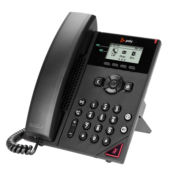 HP Poly VVX 150 PoE-E 2-Line IP Desk Phone