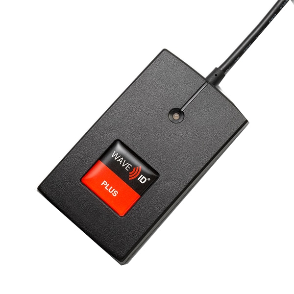 RF IDeas WAVE ID Plus 86 Series Access Control Card Reader - Black