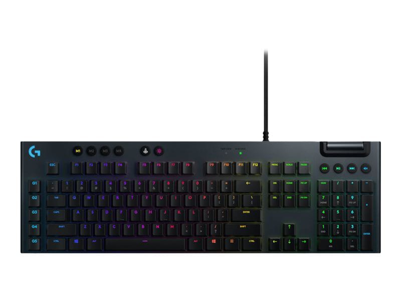 Logitech G815 LIGHTSYNC RGB Mechanical Gaming Keyboard - GL Linear - keyboard Input Device