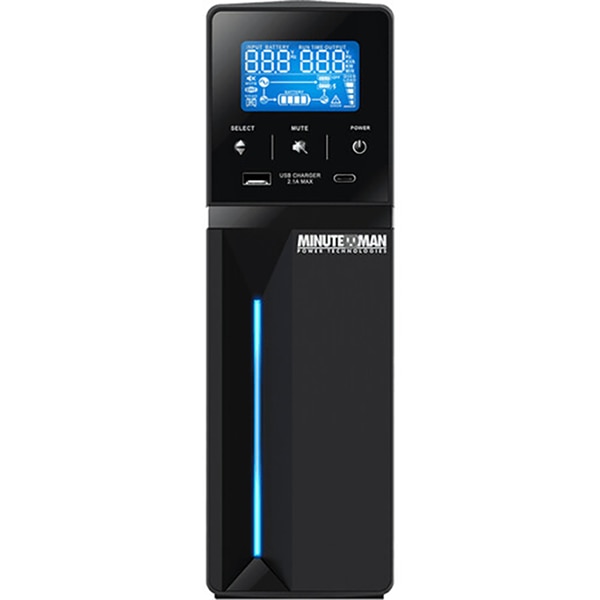 Minuteman ENTRUST-LG 1500VA 900W Line-Interactive Mini Tower UPS