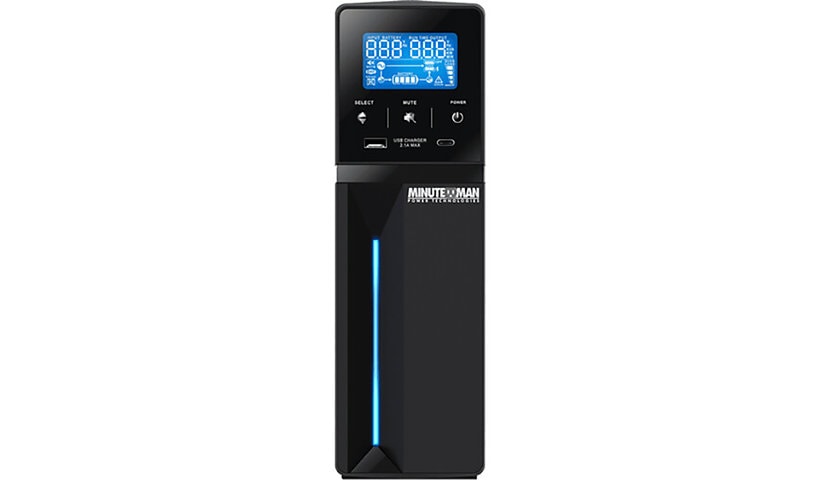 Minuteman ENTRUST-LG 1500VA 900W Line-Interactive Mini Tower UPS