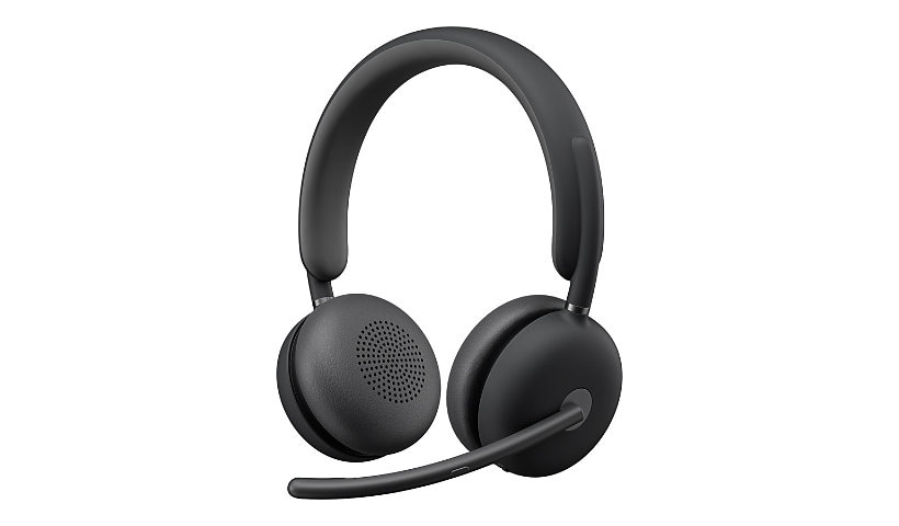 Logitech Zone 950 Premium Noise Canceling Headset with Hybrid ANC, Certified for Zoom, Google Meet, Google Voice, Fast