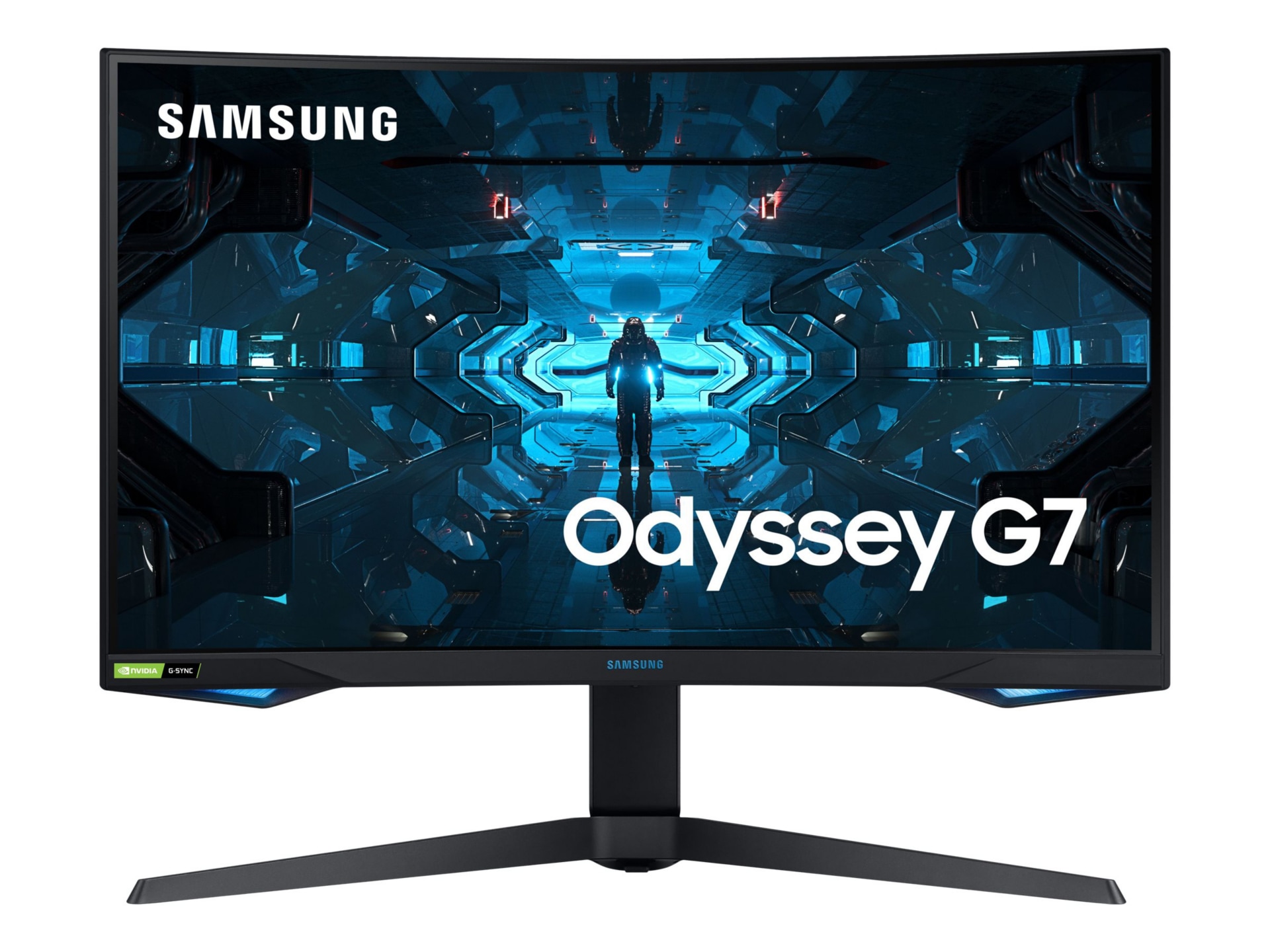 Samsung Odyssey G7 C27G75TQSN - G75T Series - QLED monitor - curved - 27" - HDR