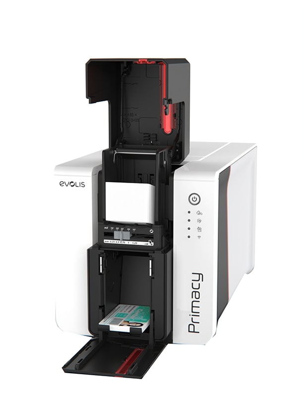 Evolis Primacy 2 LCD Expert Duplex Card Printer with Magnetic Strip Encoder