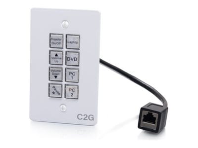 C2G AV Controller for Audio/Video Equipment - White