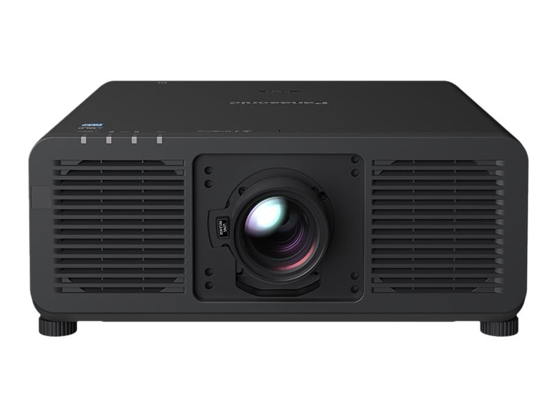 Panasonic PT-REQ12LBU - DLP projector - no lens - LAN - black