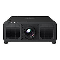 Panasonic PT-REQ12LBU - DLP projector - no lens - LAN - black