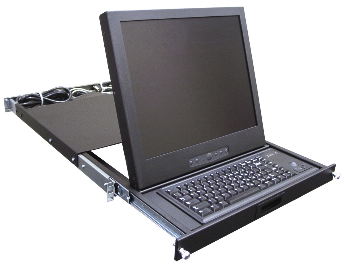 Rose RackView Fold-Back RV1-KVM15C - flat panel display - TFT - 15"