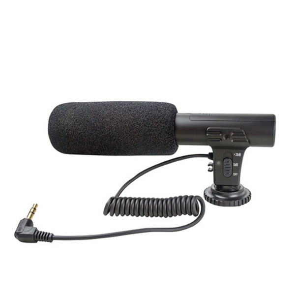 HamiltonBuhl External Microphone for Camcorders and SLR Cameras