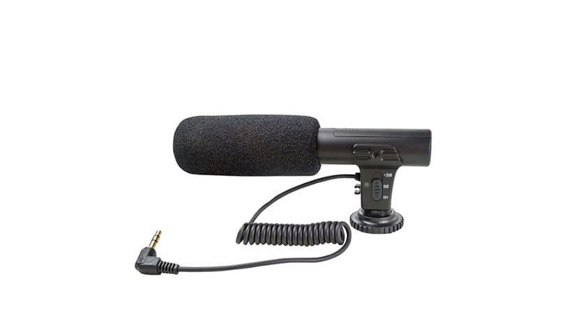 HamiltonBuhl External Microphone for Camcorders and SLR Cameras