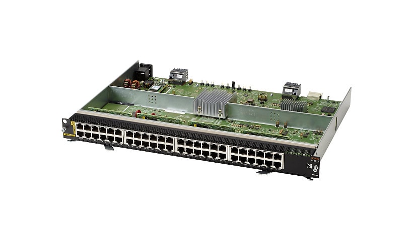 HPE Aruba 6400 48-port 1GbE Class 4 PoE v2 Module - commutateur - 48 ports - Montable sur rack