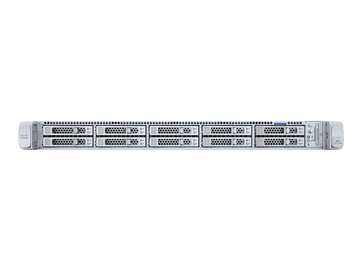 Cisco Compute Hyperconverged with Nutanix C220 M6 All Flash - rack-mountable - no CPU - no HDD