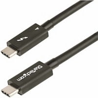 StarTech.com 3ft (1m) Thunderbolt 4 Cable, 40Gbps, 100W PD, 4K/8K Video, In