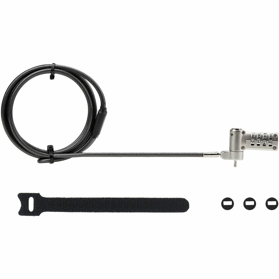 StarTech.com Universal Laptop Lock 6.6ft, Noble Wedge/Nano/K-Slot Compatibl