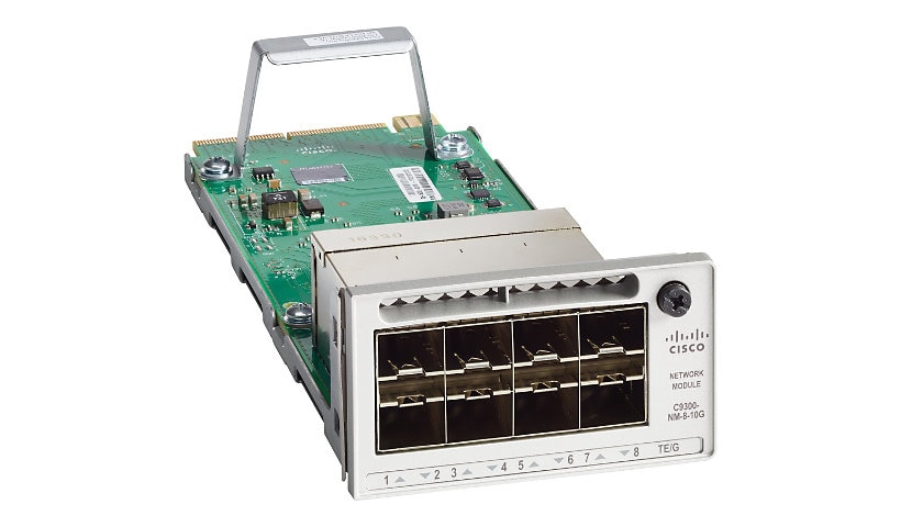 Cisco Meraki - expansion module - Gigabit Ethernet / 10 Gigabit SFP+ x 8