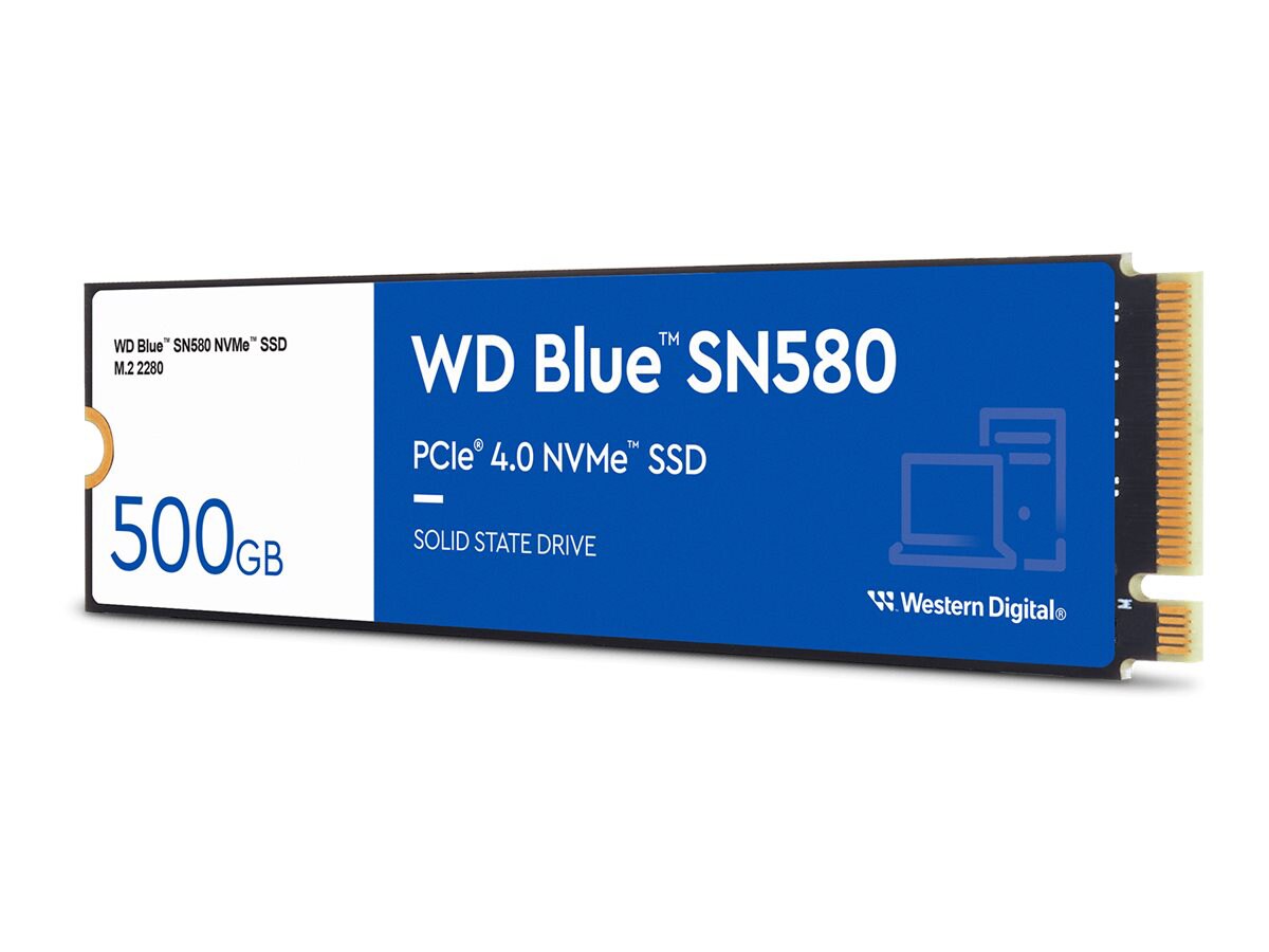 WD Blue SN580 - SSD - 500 Go - PCIe 4.0 x4 (NVMe)