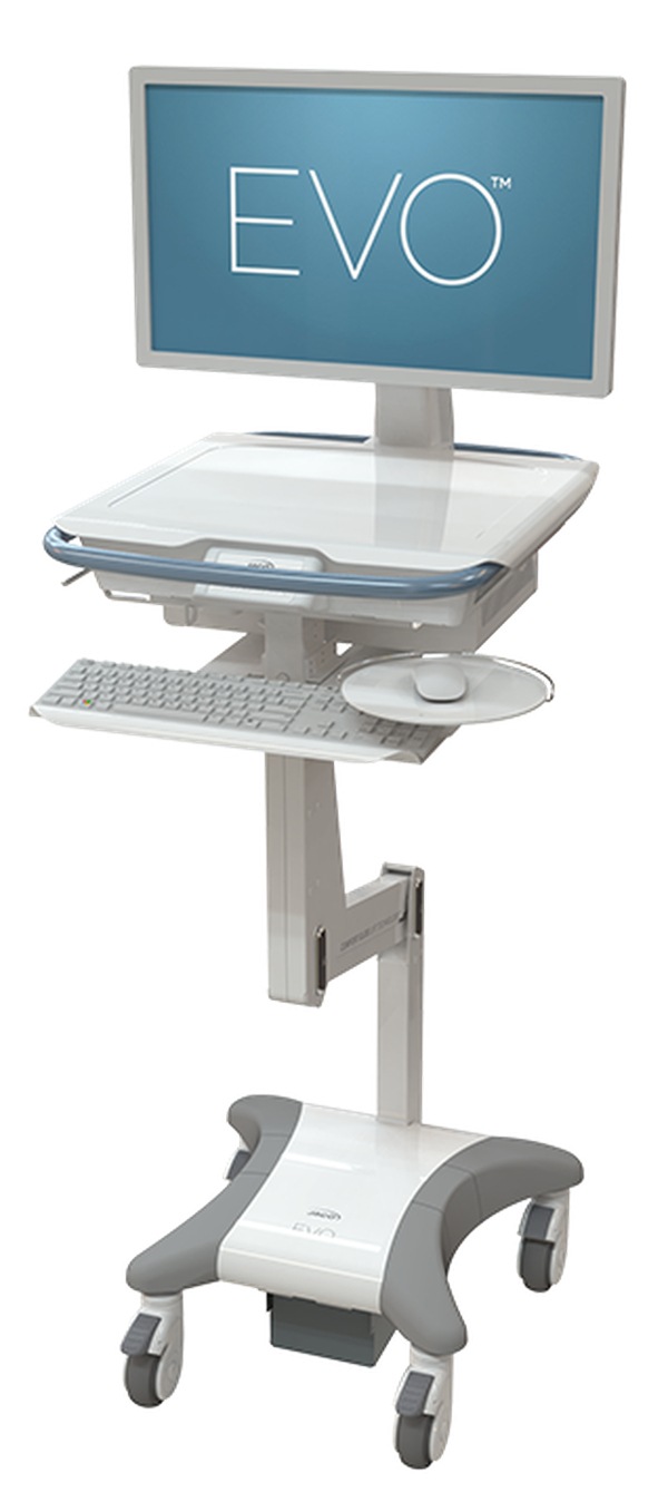 Jaco EVO LCD EHR Cart with Onboard 500Wh LiFePO4 Power System