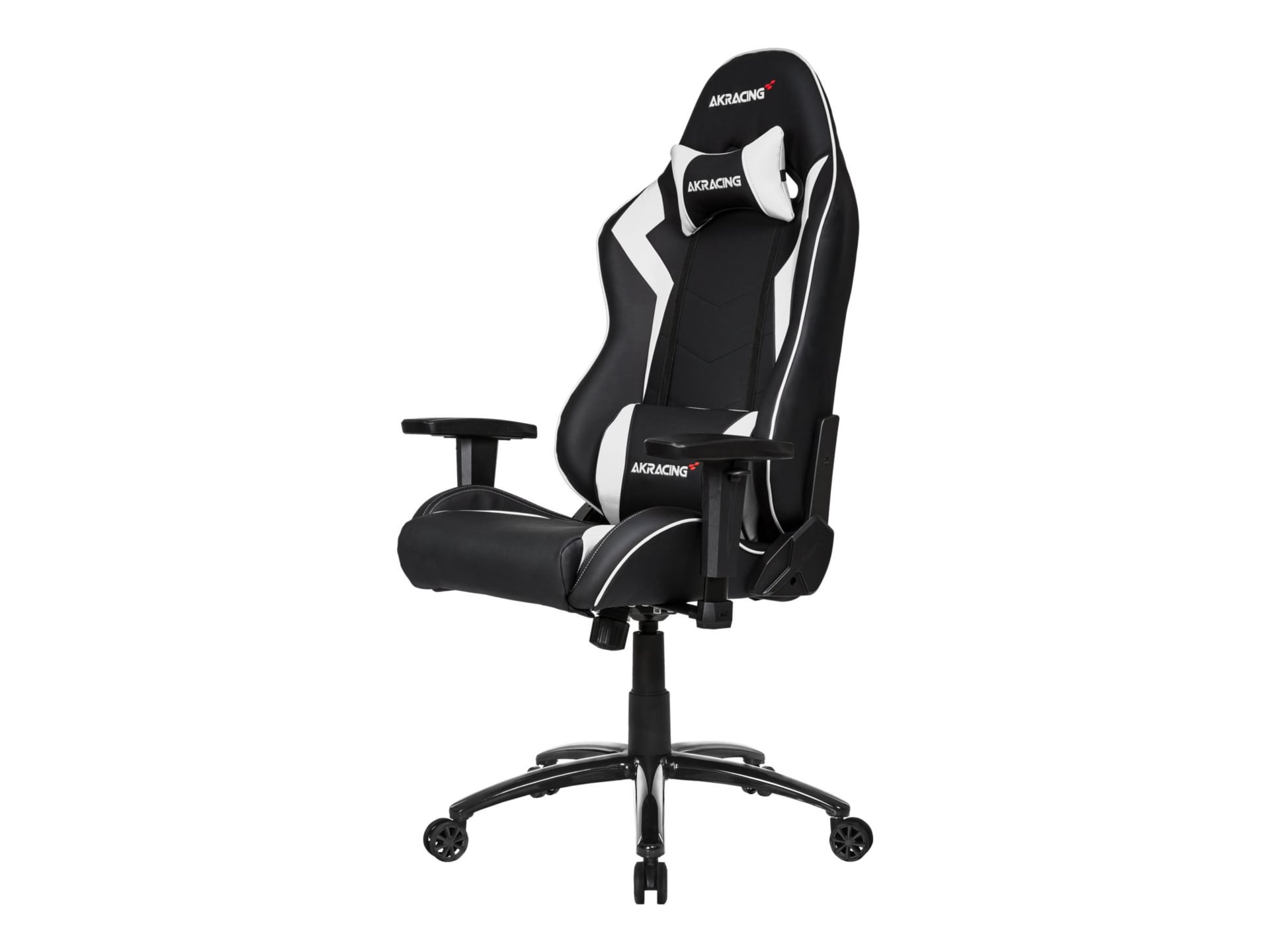 AKRACING SX - chair - metal, high-density foam, PU synthetic leather - whit