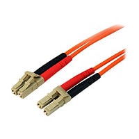 StarTech.com 2m Fiber Optic Cable - Multimode Duplex 50/125 - LSZH - LC/LC