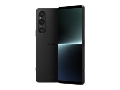 Sony XPERIA 1 V - 5G smartphone - dual-SIM - RAM 12 GB / Internal Memory  256 GB - microSD slot - OLED display - 6.5 - 3840 x 1644 pixels (120 Hz) -  3x rear cameras 48 MP, 12 MP, 12 MP - front camera 12 MP - black 