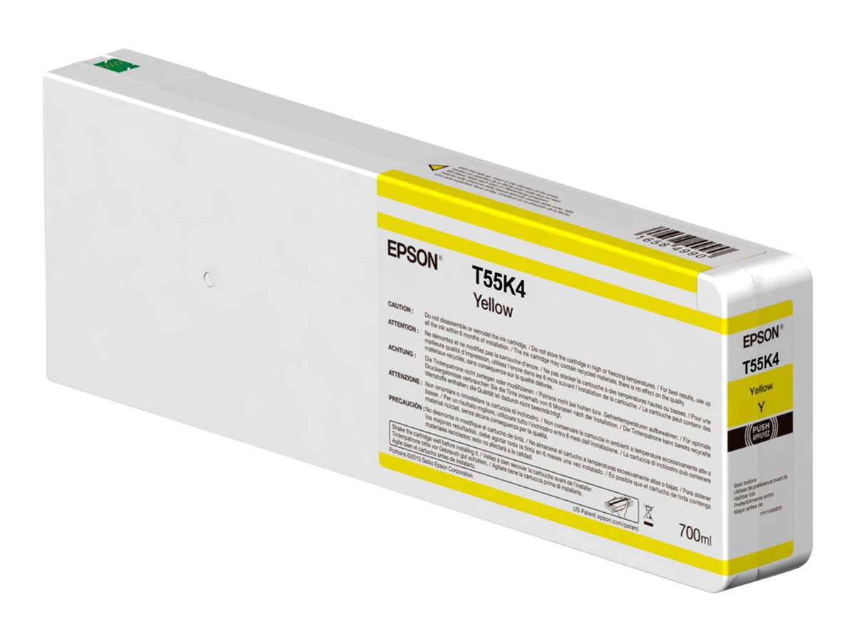 Epson T55K4 - yellow - original - ink cartridge