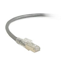 Black Box GigaBase 3 patch cable - TAA Compliant - 4 ft - gray