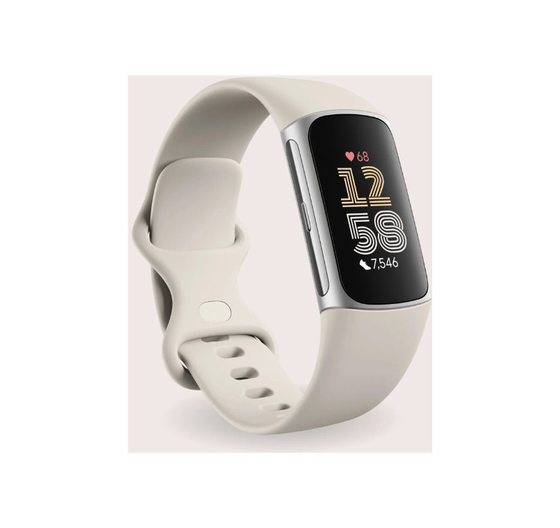 Fitbit Charge 6 - Activity Tracker - Silver Aluminum Case
