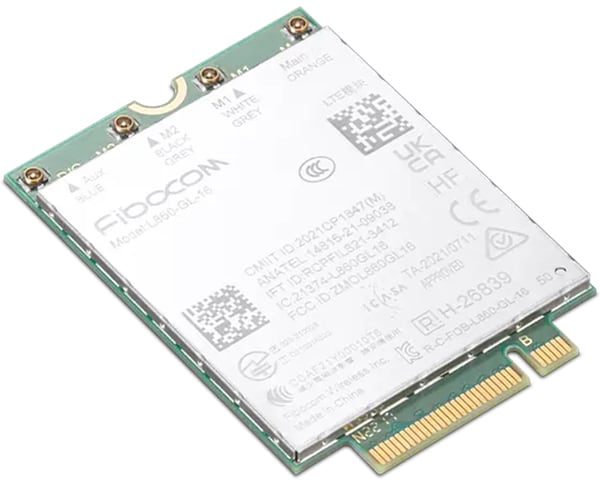 Lenovo Fibocom L860-GL-16 4G LTE CAT16 M.2 WWAN Module for T16/P16s Gen 2 ThinkPad