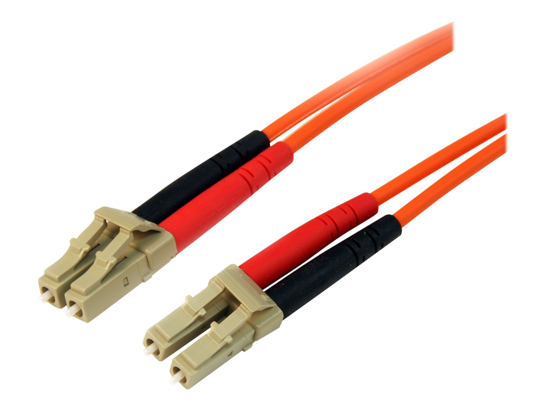 StarTech.com 1m Fiber Optic Cable - Multimode Duplex 50/125 - LSZH - LC/LC - OM2 - LC to LC Fiber Patch Cable