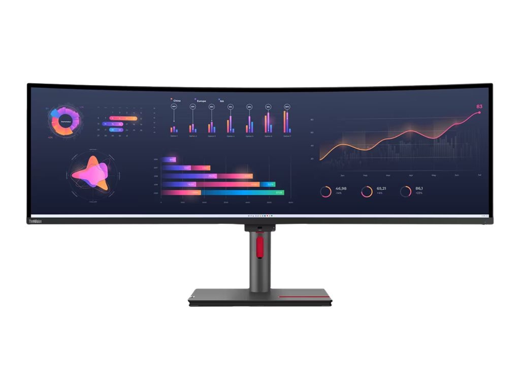 Lenovo ThinkVision P49w-30 - LED monitor - curved - 49"