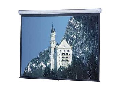 Da-Lite Model C Series Projection Screen - Wall or Ceiling Mounted Manual Screen for Large Rooms - 120in Screen