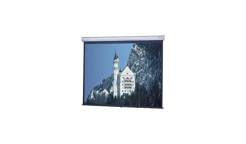 Da-Lite Model C Series Projection Screen - Wall or Ceiling Mounted Manual Screen for Large Rooms - 120in Screen