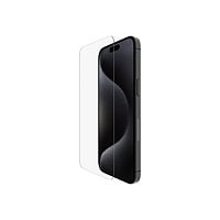 Belkin ScreenForce - screen protector for cellular phone - tempered glass,