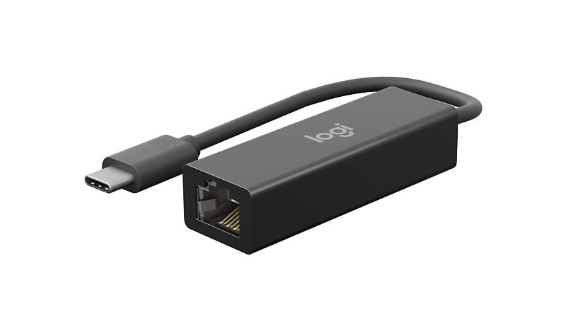Logitech - network adapter - USB-C - Gigabit Ethernet