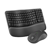 Logitech Wave Keys MK670 Combo, Wireless Ergonomic Keyboard with Signature