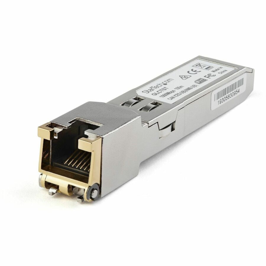StarTech Dell EMC SFP-1G-T Compatible SFP Module - 1000BASE-T - 1GE Gigabit Ethernet SFP to RJ45 Cat6/Cat5e