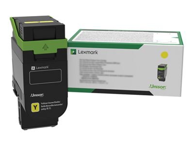 Lexmark - yellow - original - toner cartridge - LCCP, LRP