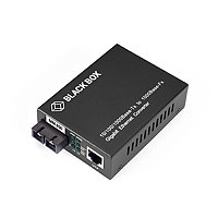 Black Box Gb ETH MED CONV 10/100/1000Mb COP to 1000Mb MM 850nm 0.5km SC